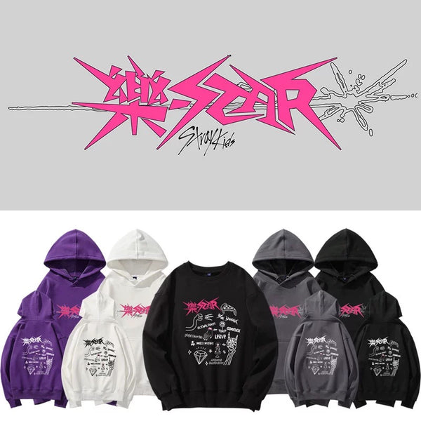 STRAY KIDS ROCK-STAR ALBUM HOODIE SWEATER