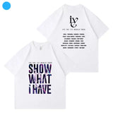 IVE THE 1ST WORLD TOUR SHOW WHAT I HAVE T-SHIRT CROP TOP