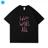 IU BTS V LOVE WINS ALL T-SHIRT