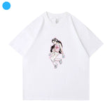 NEWJEANS COOL WITH YOU CARTOON CHARACTER T-SHIRT
