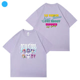 NEWJEANS GET UP CARTOON T-SHIRTS