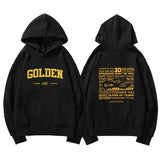 BTS JUNGKOOK GOLDEN ALBUM HOODIE SWEATER