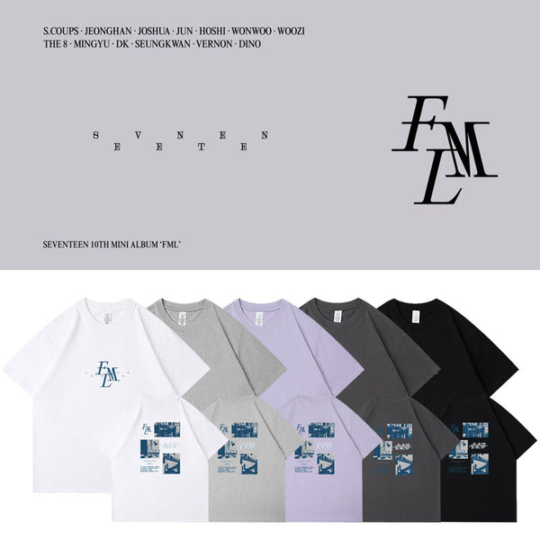 SEVENTEEN FML COMEBACK ALBUM T-SHIRT