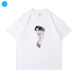NEWJEANS COOL WITH YOU CARTOON CHARACTER T-SHIRT