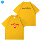 TWICE READY TO BE 5TH WORLD TOUR MEMBER NAMES T-SHIRT