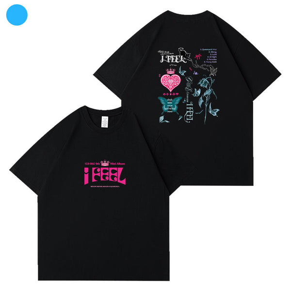 G)I-DLE I FEEL ALBUM COMEBACK T-SHIRT – IDOLS FASHION