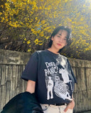 SEVENTEEN JEONGHAN DON'T PANIC GREY T-SHIRT