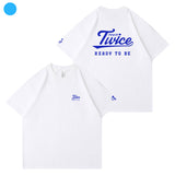 TWICE READY TO BE 5TH WORLD TOUR MEMBER NAMES T-SHIRT