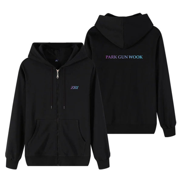 ZEROBASEONE ZB1 DEBUT MEMBER NAMES ZIP UP HOODIE – IDOLS FASHION ZEROBASEONE ZB1 DEBUT MEMBER NAMES ZIP UP HOODIE – IDOLS FASHION