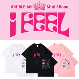 (G)I-DLE I FEEL ALBUM COMEBACK T-SHIRT