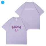 TWICE READY TO BE 5TH WORLD TOUR MEMBER NAMES T-SHIRT