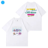 NEWJEANS GET UP CARTOON T-SHIRTS