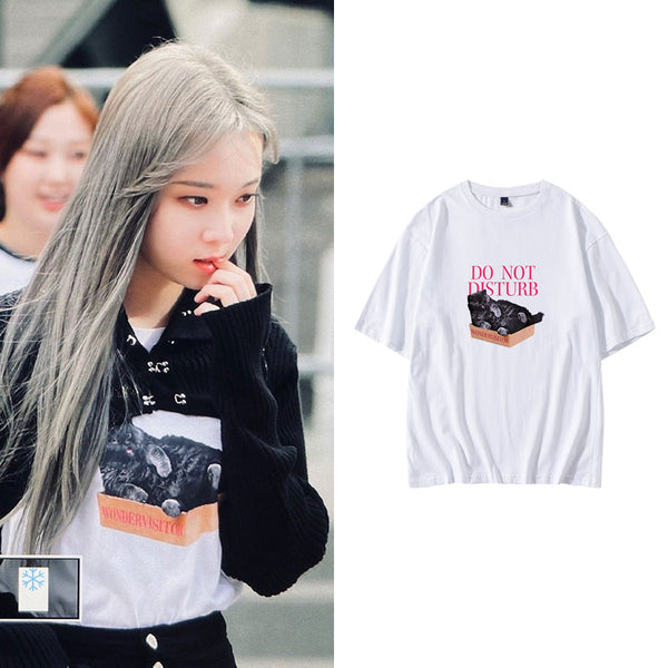 AESPA WINTER DO NOT DISTURB T-SHIRT