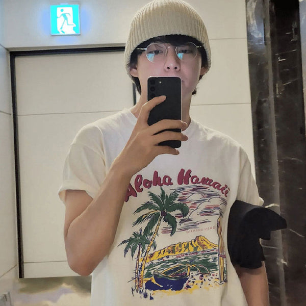 BTS V ALOHA HAWAII T-SHIRT – IDOLS FASHION