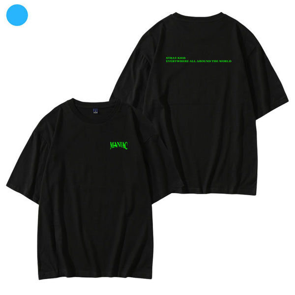 STRAY KIDS MANIAC CONCERT TOUR T-SHIRT – IDOLS FASHION