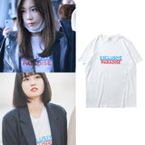 SNSD TAEYEON TWICE MOMO EXCLUSIVE PARADISE T-SHIRT
