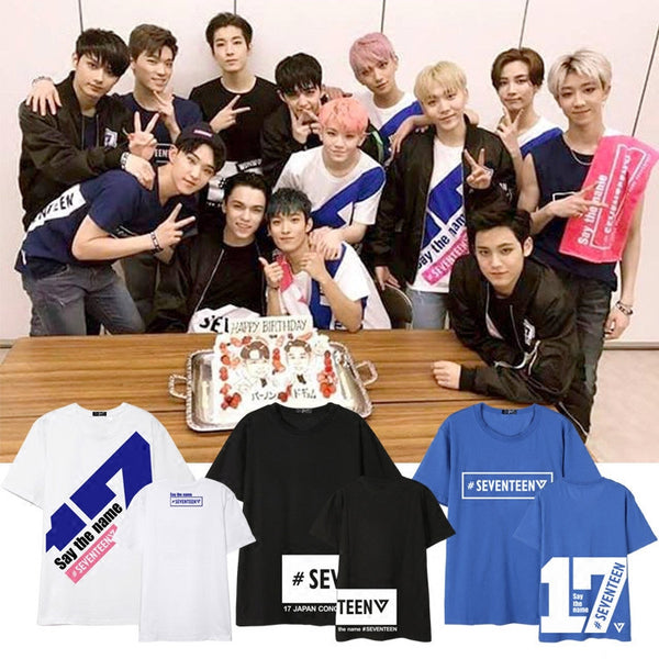 SEVENTEEN SAY THE NAME CONCERT T-SHIRT