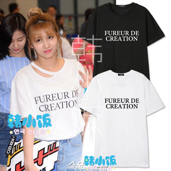 TWICE MOMO FUREUR DE CREATION T-SHIRT