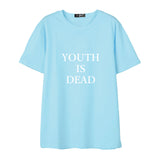 SEVENTEEN MINGYU YOUTH IS DEAD T-SHIRT