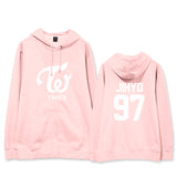 TWICE THE STORY BEGINS MEMBERS NAME NUMBER HOODIE