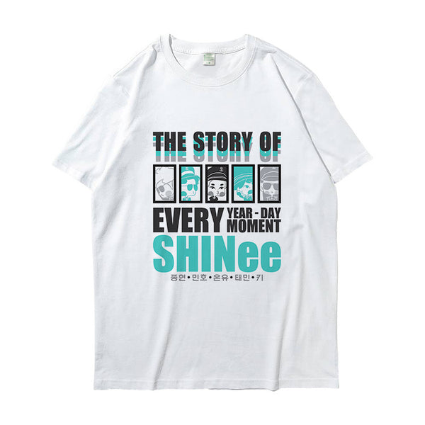 SHINEE THE STORY OF SHINEE T-SHIRT – IDOLS FASHION