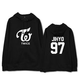 TWICE THE STORY BEGINS MEMBERS NAME NUMBER HOODIE