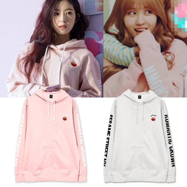 RED VELVET IRENE TWICE MOMO ELMO HOODIE