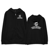 TWICE ONCE BEGINS CONCERT ZIP UP HOODIE