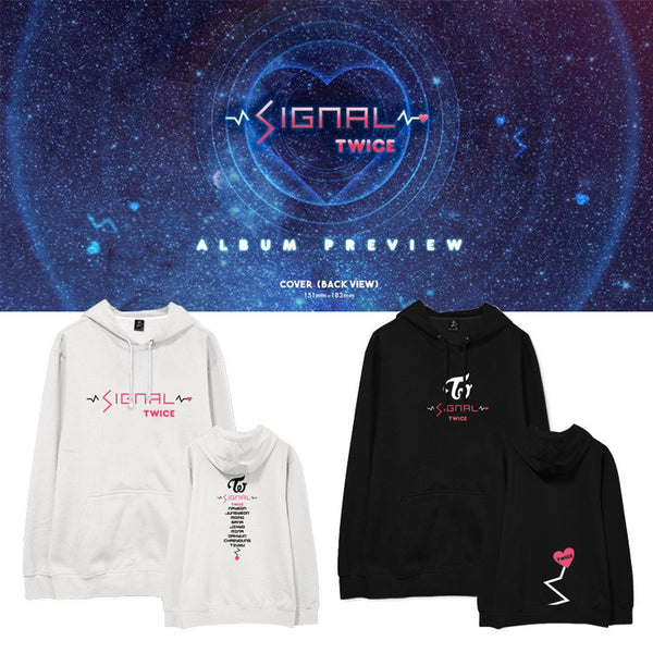 TWICE SIGNAL HOODIES