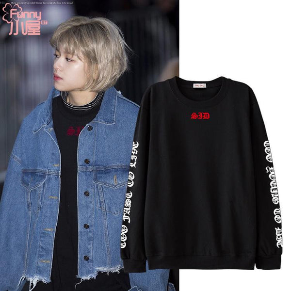 TWICE JUNGYEON SAD SWEATER
