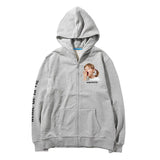 SEVENTEEN WOOZI YAWNING ZIP UP HOODIE