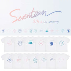 SEVENTEEN 5TH ANNIVERSARY MEMBER T-SHIRT
