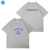 TWICE READY TO BE 5TH WORLD TOUR MEMBER NAMES T-SHIRT