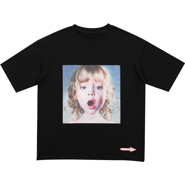 BLACKPINK LISA NINE PERCENT YANJUN LITTLE GIRL DONUT SHIRT – IDOLS FASHION