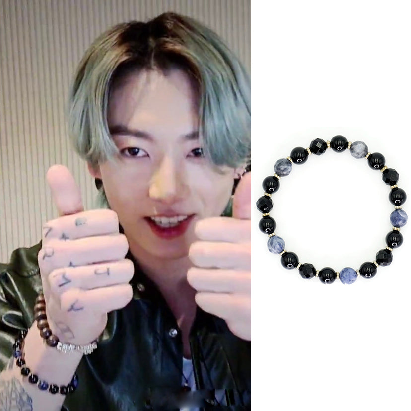 BTS JUNGKOOK AGATE BRACELET – IDOLS FASHION
