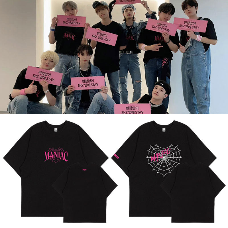 STRAY KIDS MANIAC SEOUL SPECIAL UNVEIL  CONCERT T SHIRT – IDOLS