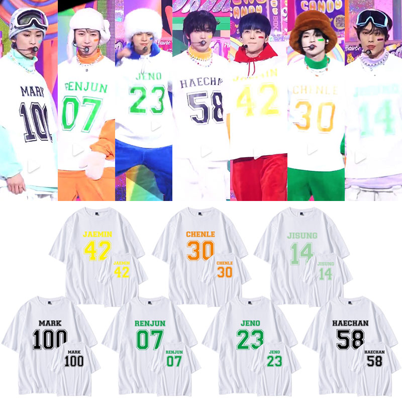 NCT DREAM CANDY NAME & NUMBER T-SHIRT – IDOLS FASHION