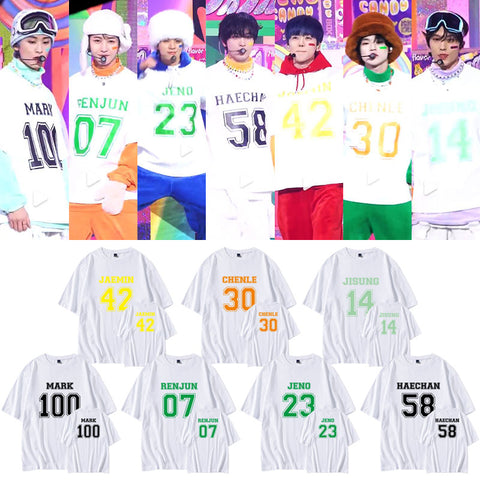 NCT DREAM CANDY NAME & NUMBER T-SHIRT
