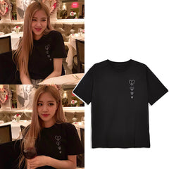 BLACKPINK ROSÉ HEARTS SHIRT