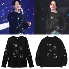BTS JIMIN HAND DRAWN CONCERT SWEATER