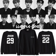 WANNA ONE DEBUT MEMBER SWEATER