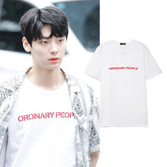 WANNA ONE NU'EST MINHYUN ORDINARY PEOPLE T-SHIRT