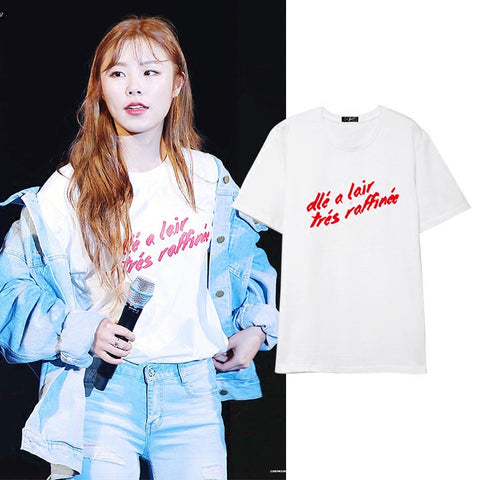 MAMAMOO WHEEIN FRENCH T-SHIRT