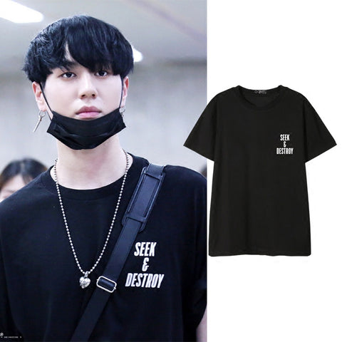 GOT7 YUGYEOM SEEK AND DESTROY T-SHIRT