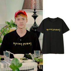 EXO SEHUN SILENT NIGHT T-SHIRT