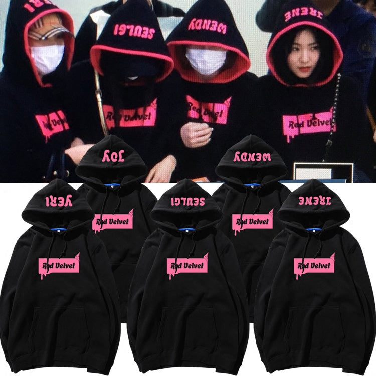 Red velvet deals hoodie