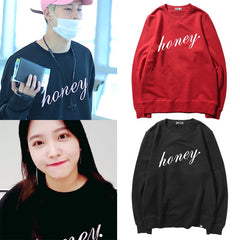 MONSTA X JOOHEON RED VELVET YERI HONEY SWEATER