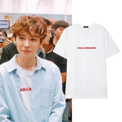 WINNER JINWOO I KILL ROMANCE T-SHIRT