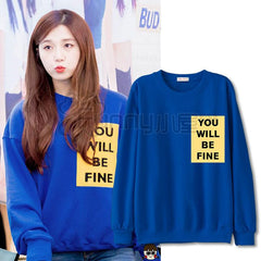 APINK EUNJI YOU WILL BE FINE SWEATER