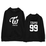 TWICE THE STORY BEGINS MEMBERS NAME NUMBER HOODIE